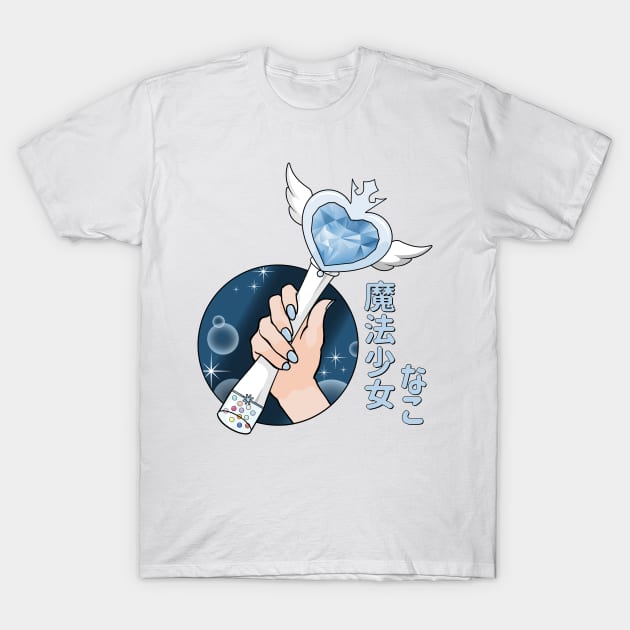 Nako Magical Wiz*Wand T-Shirt by Silvercrystal
